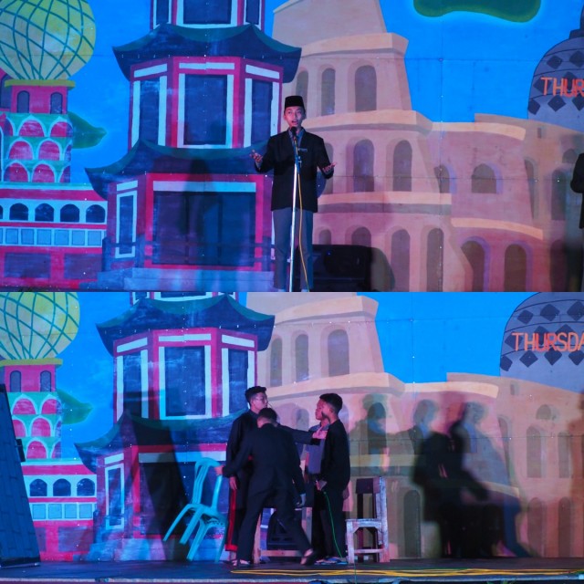 Group Boy in English Drama Contest